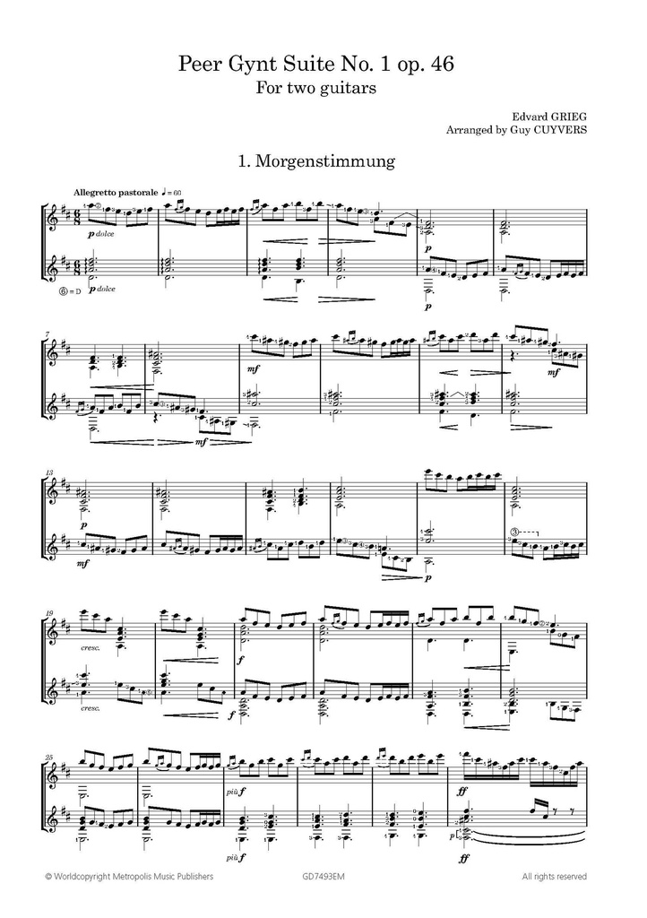 Peer Gynt Suite No.1, Op.46