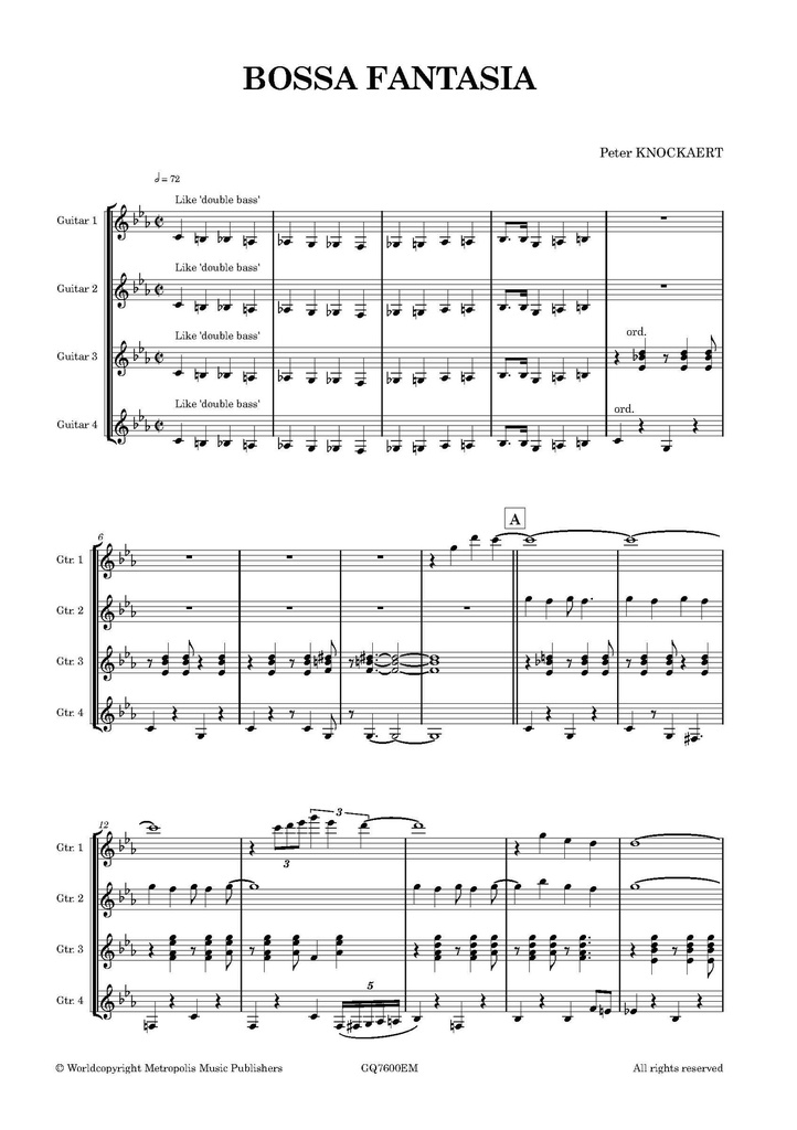 Bossa Fantasia