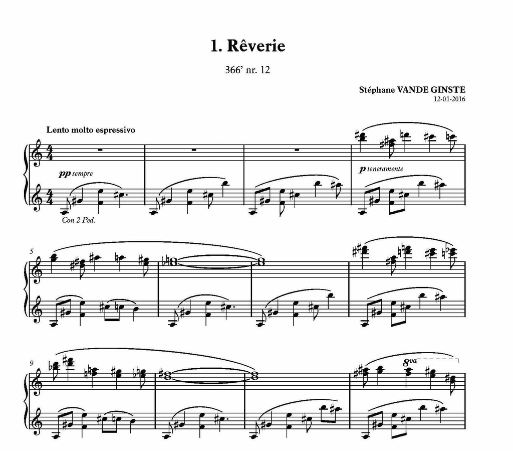 Complete 366' - Book 48 : 4 Rêveries