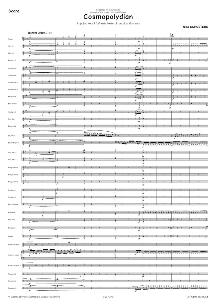 Cosmopolydian (Score & parts)