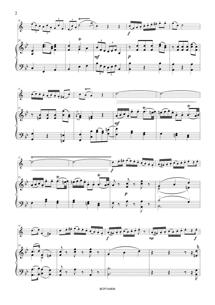Rondo - Third Movement from Bassoon Concerto