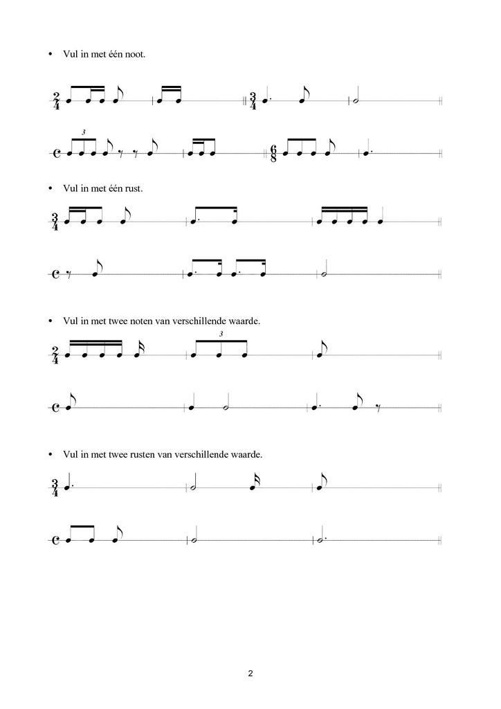 Algemene Muzikale Gehoorvorming voor AMV - L3 (Leerling)