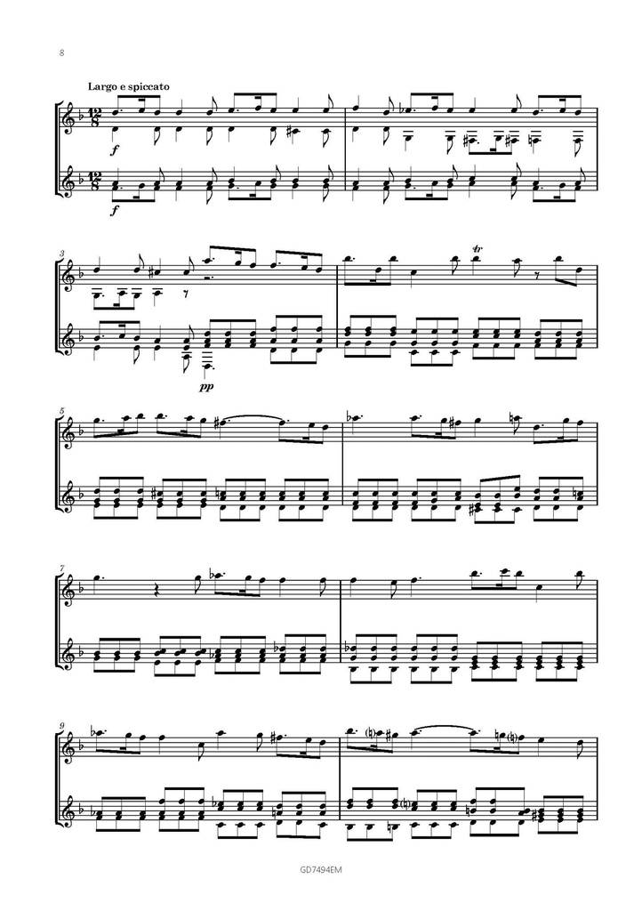 Concerto in D minor, Op.3 No.11 (From l'estro armonico)