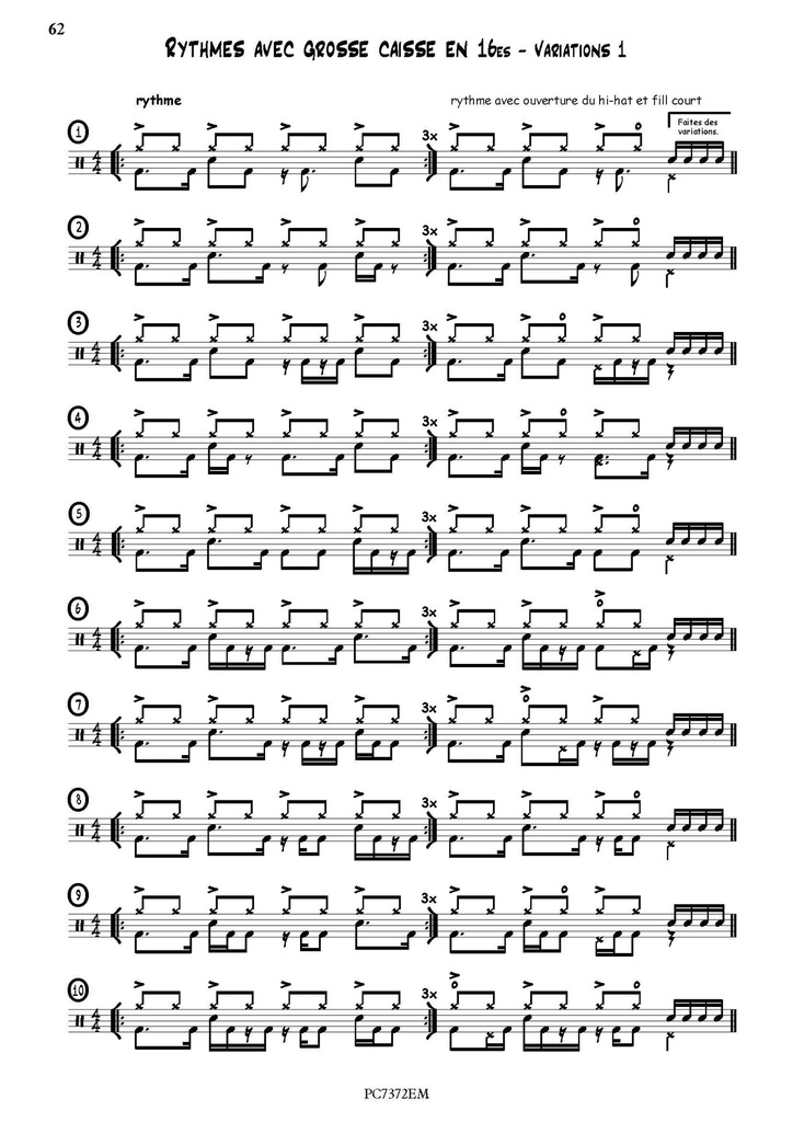 Le Livre de la Batterie - Vol.2