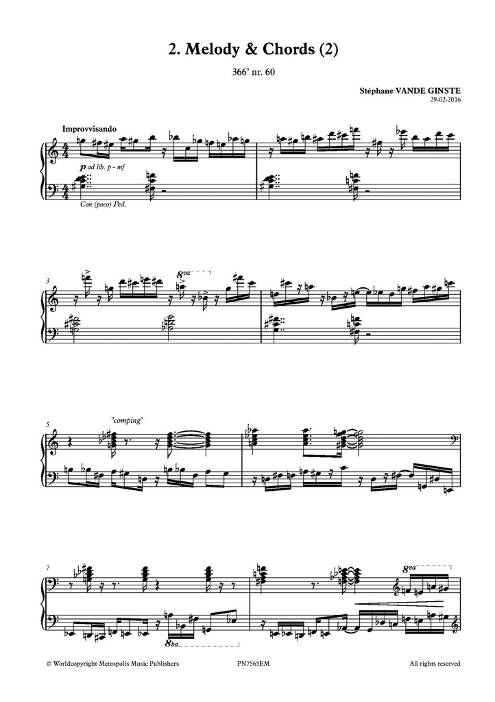 Complete 366' - Book 43 : Melody and Chords