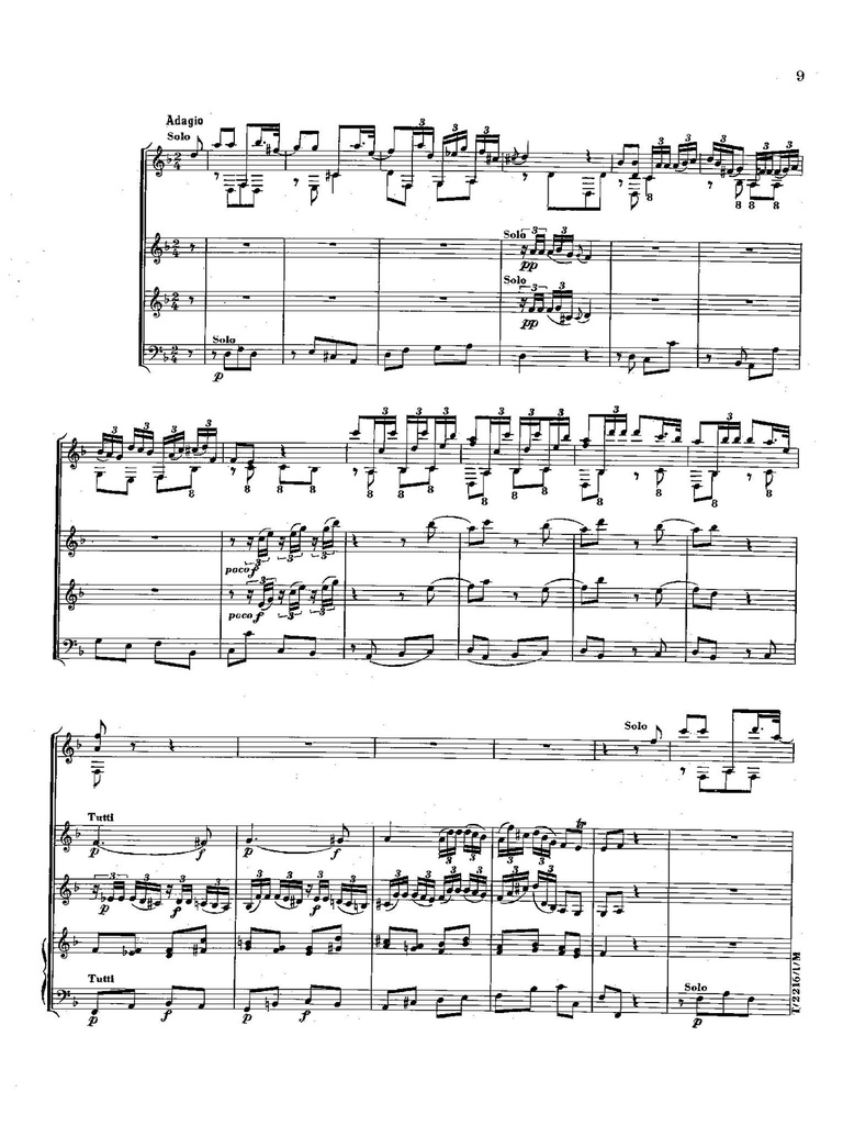 Concerto F-dur - Nr.1 (Partituur)