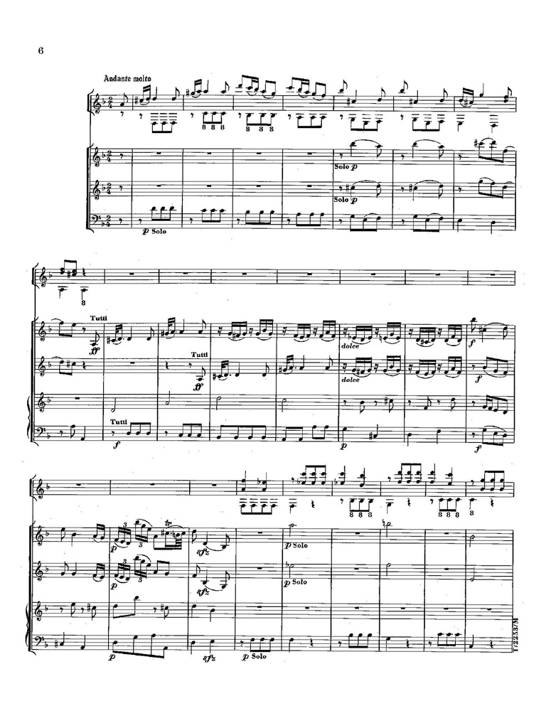 Concerto F-Dur - Nr.2 (Partituur)