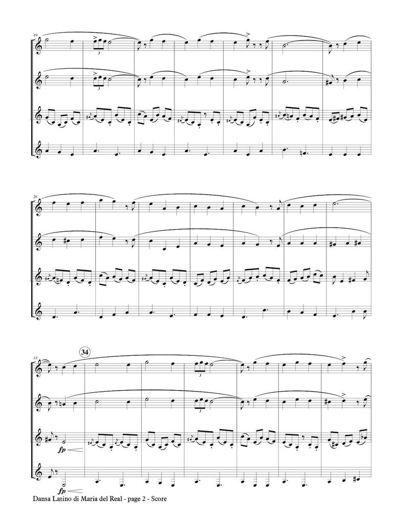 Latin dances no.3 (Dansa latino)