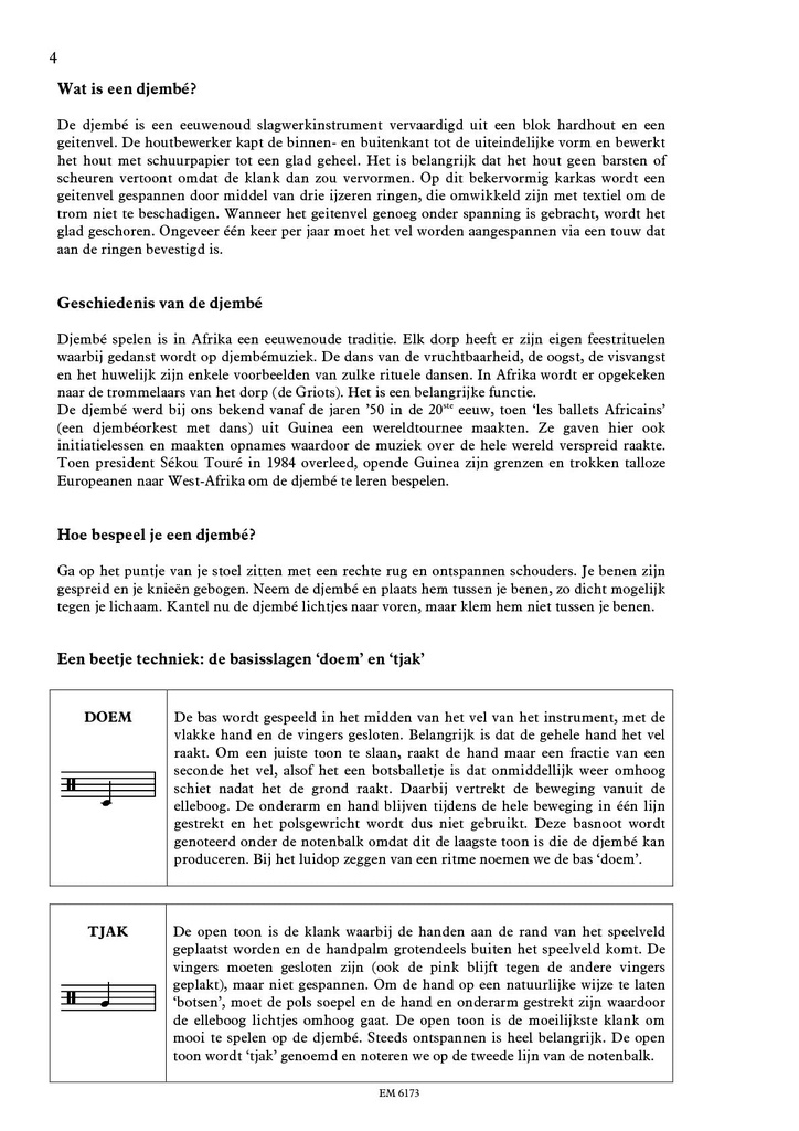 Doemdoemtjak - 1 (Leerling)