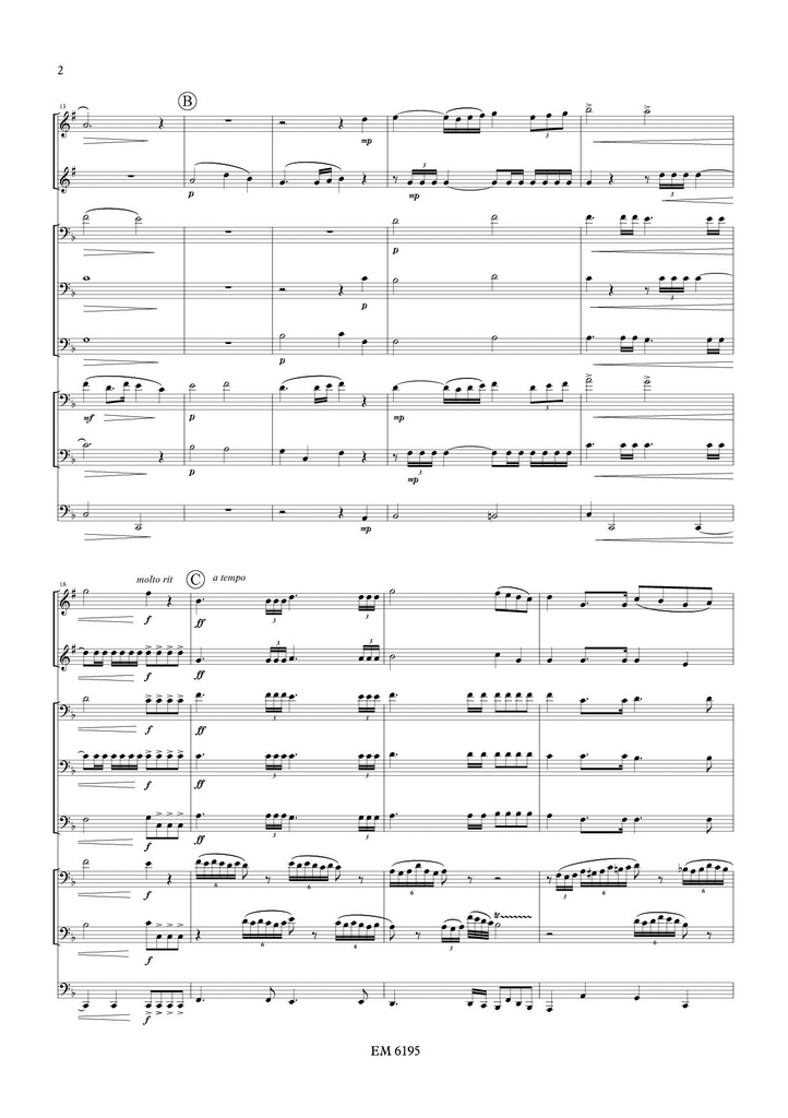 3 Inspirations for Brass Octet