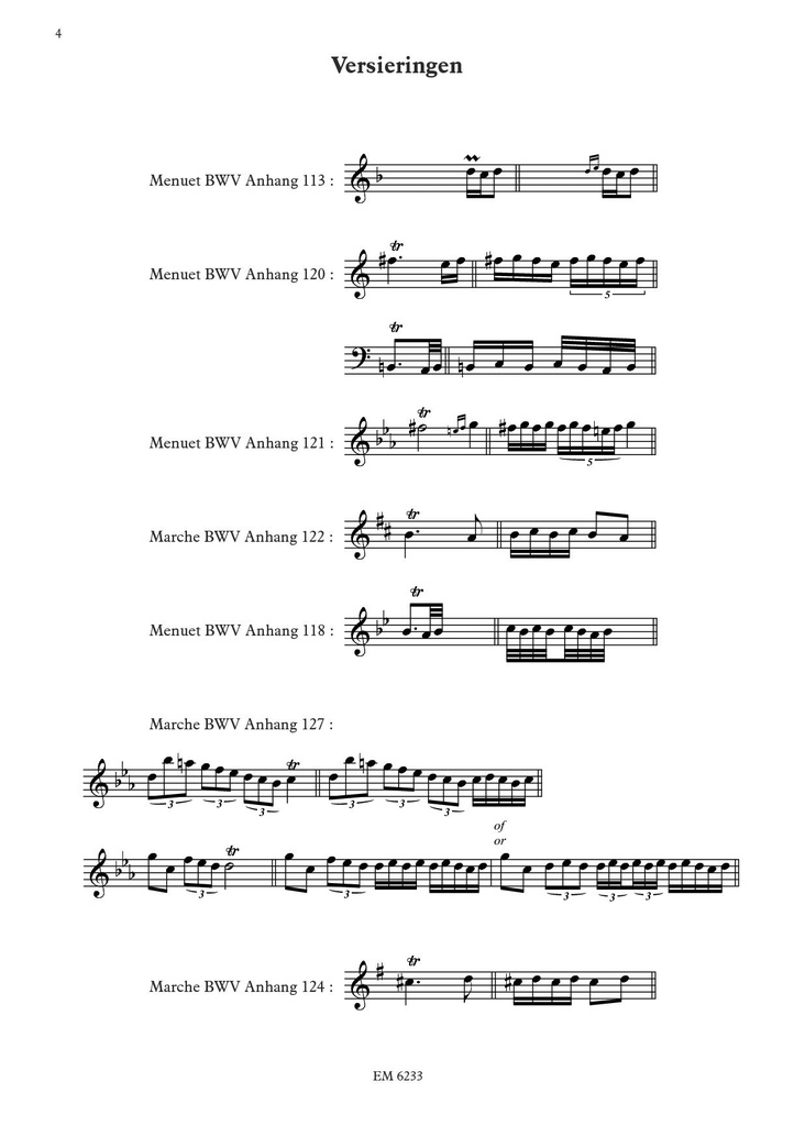 Notenbüchlein für Anna Magdalena Bach (Metropolis - Nederlands)
