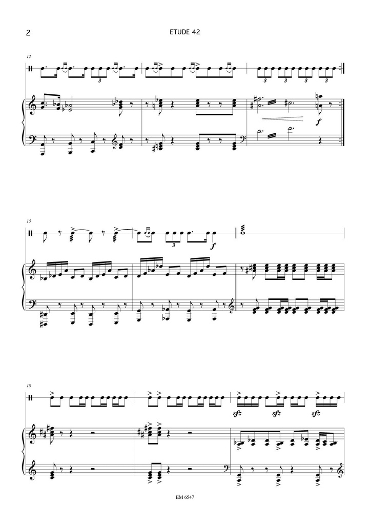 Etude 42