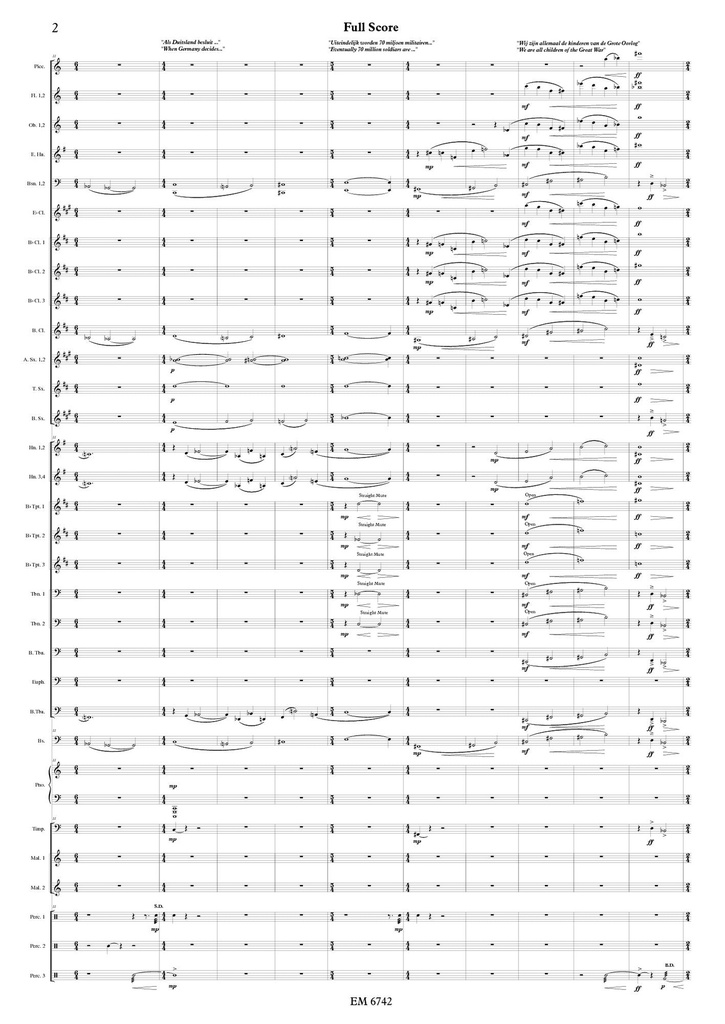 Musical 14 - 18 (Score & parts)
