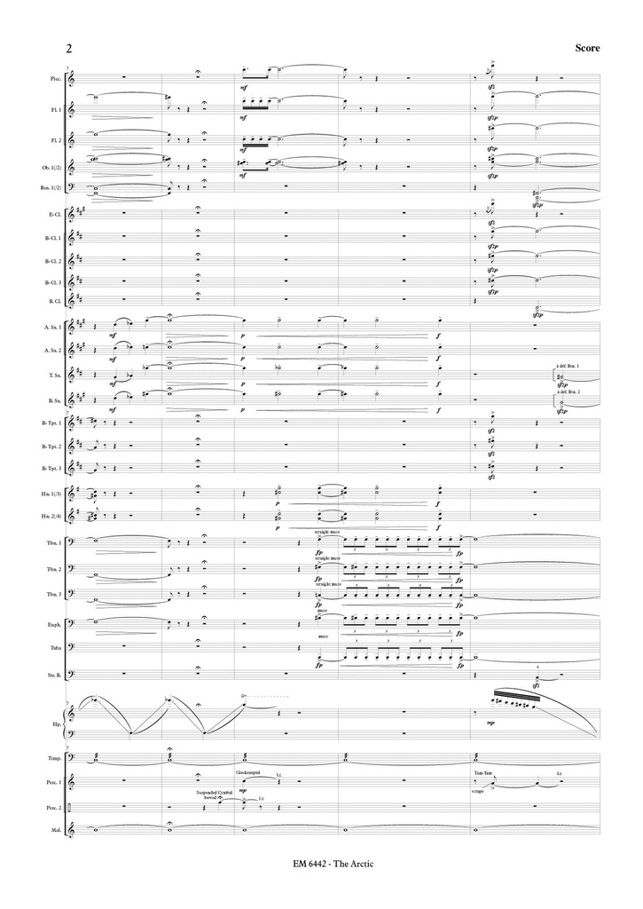 Postcard from the Arctic (Score & parts)