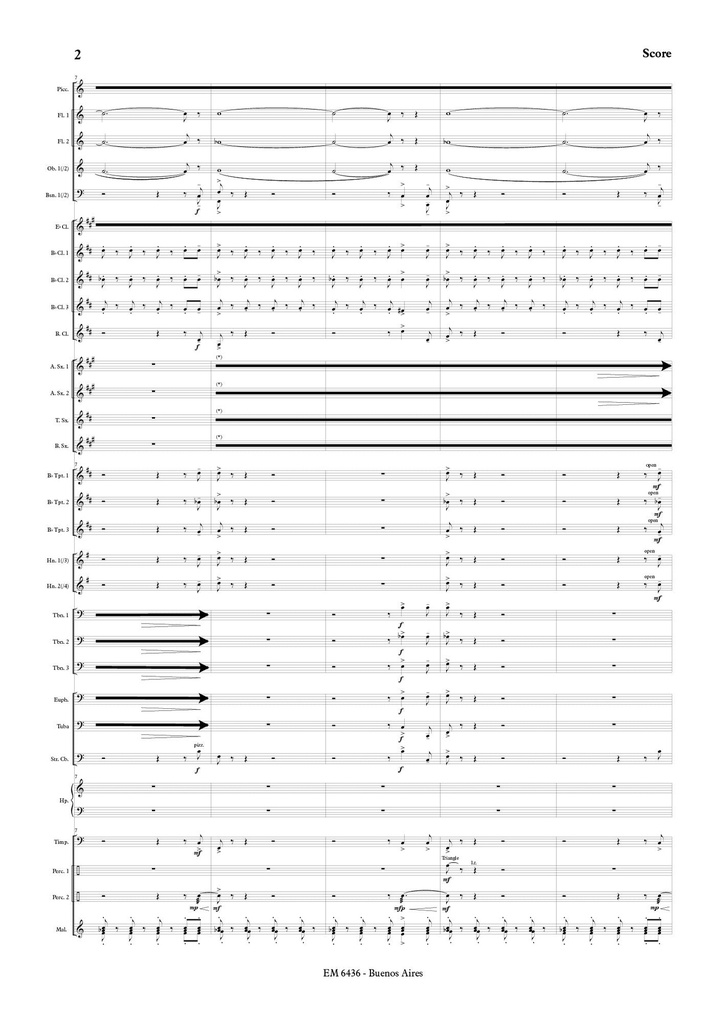 Postcard from Buenos Aires (Score & parts)