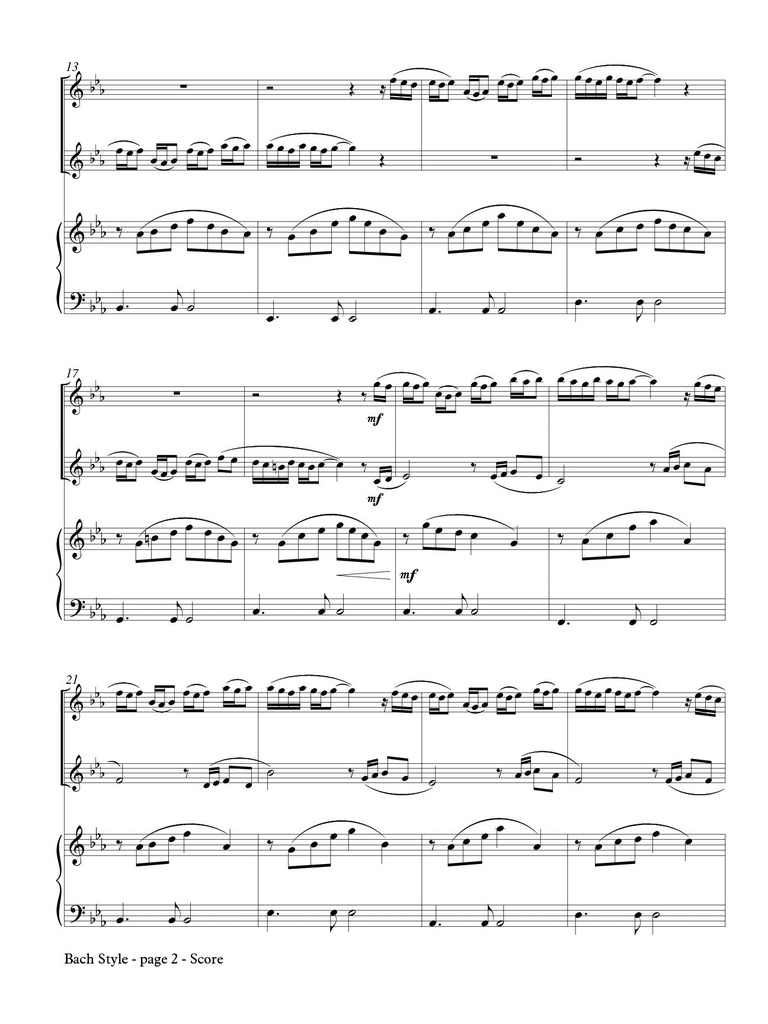 Bach Style
