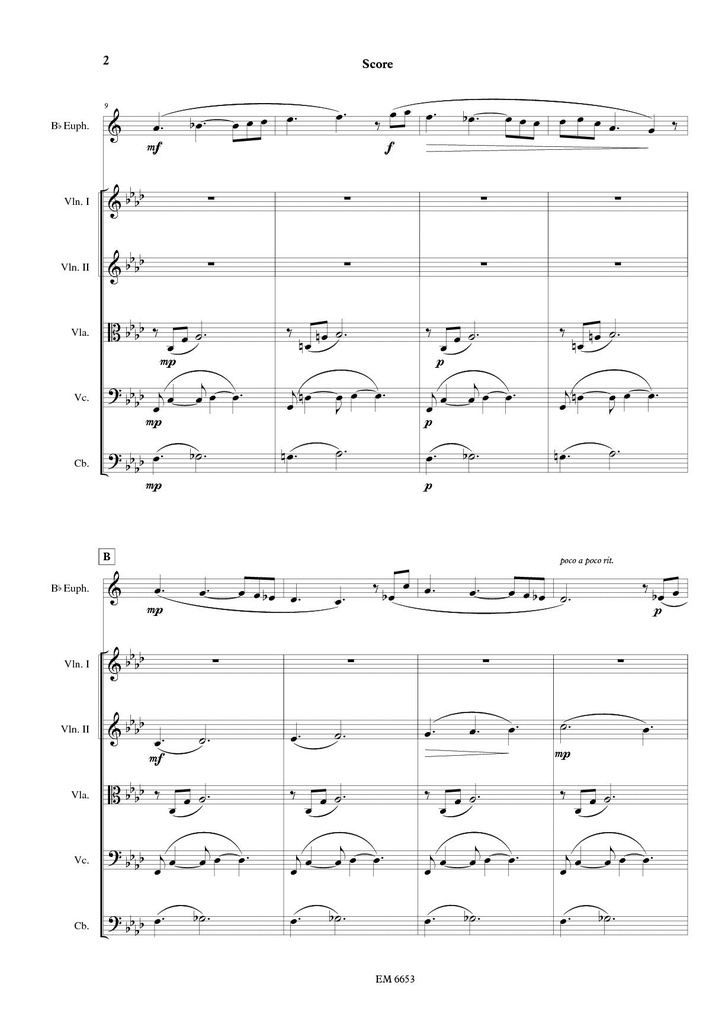 Contemplation (Score & parts)