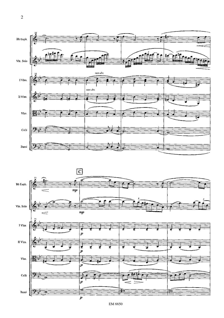 Elegy  (Score & parts)