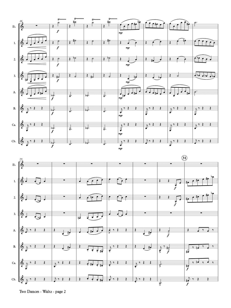 2 Dances: Waltz