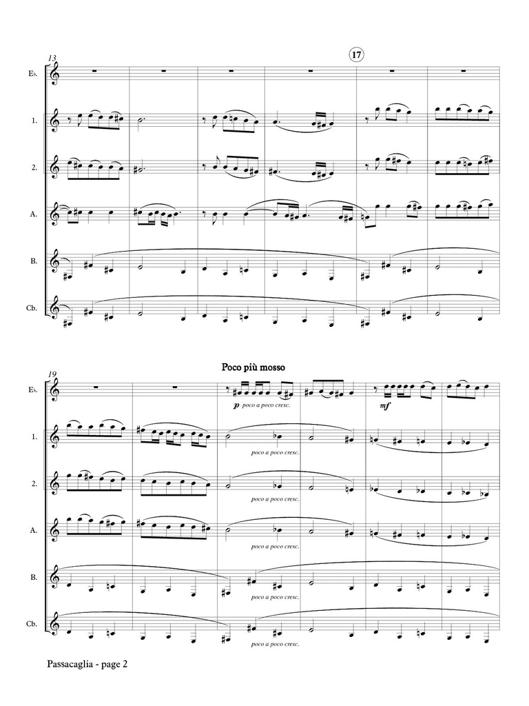 Passacaglia