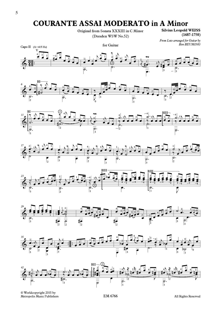 Sonata XXXIII (Dresden No.52)