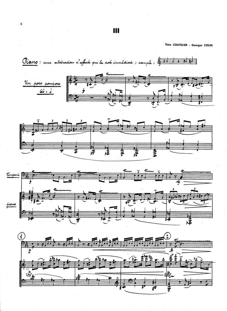 Etudes voor 2, 3 of 4 Pauken (Pianobegeleiding)