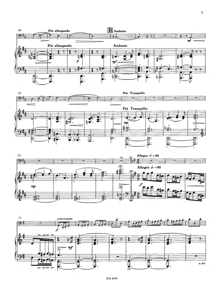 Andante & Allegro