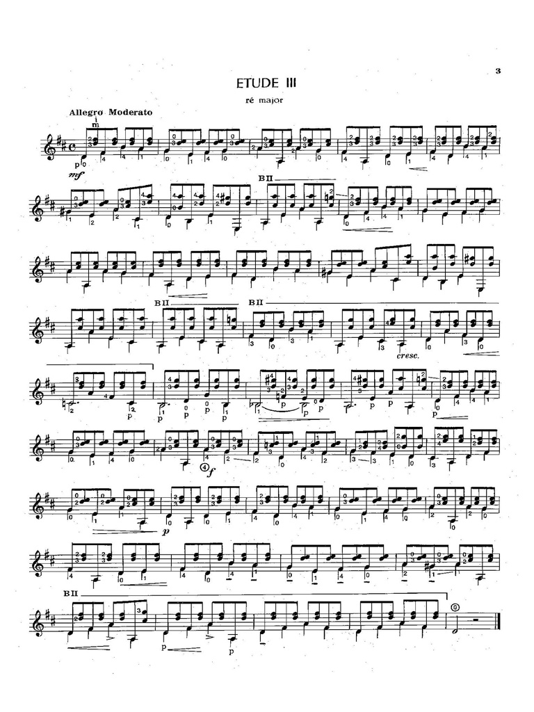 30 Studies voor Gitaar