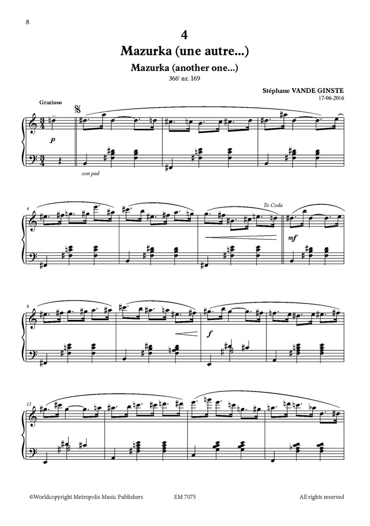 Complete 366' - Book 2 : 14 Dances