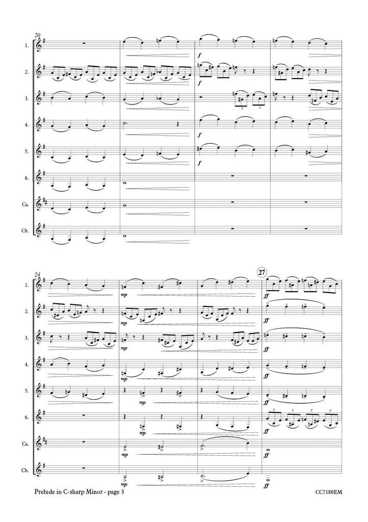 Prelude in C Sharp minor, Op.3 no.2
