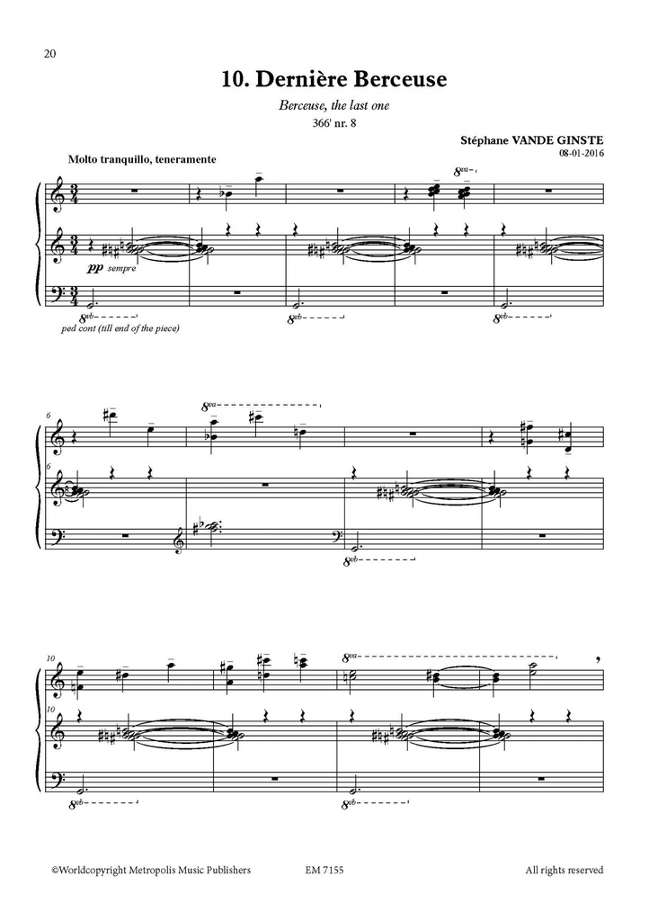 Complete 366' - Book 13 : 10 Night Songs
