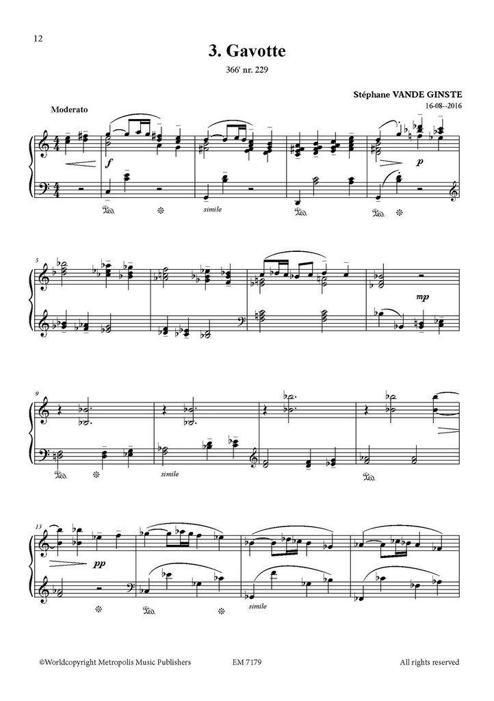 Complete 366' - Book 15 : Petite Suite