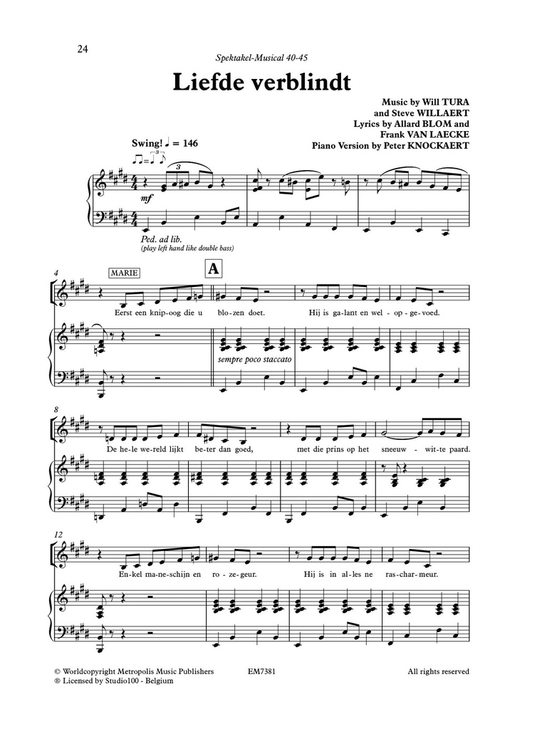 Musical 40-45 (Illustrated songbook)