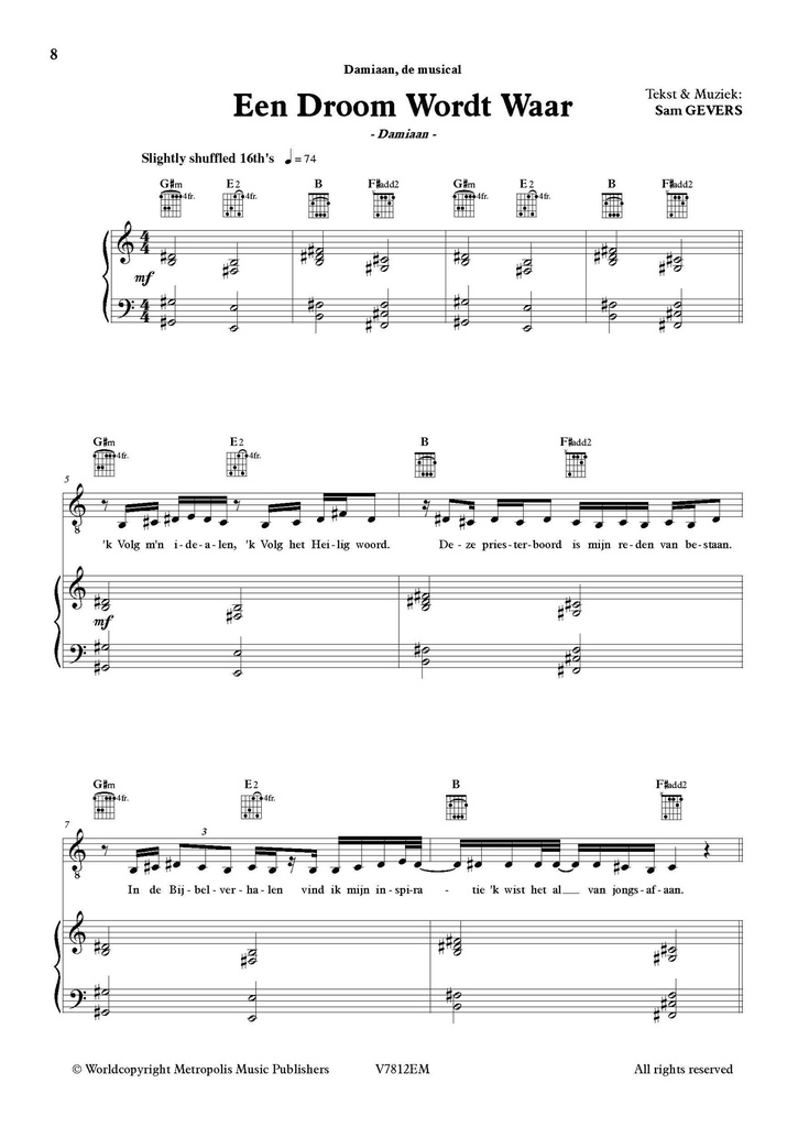 Damiaan (Songbook)