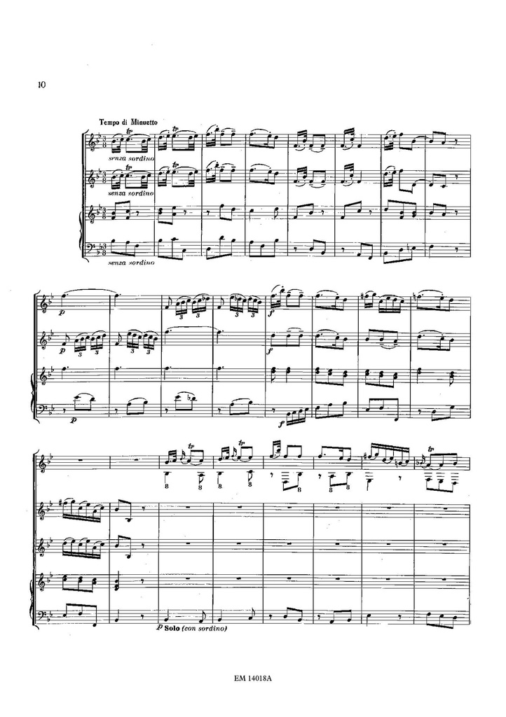Concerto B-Dur (Partituur)
