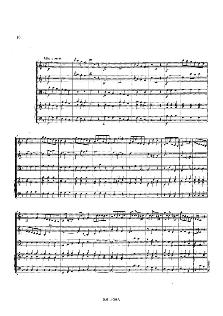 Concerto F-Dur (Partituur)