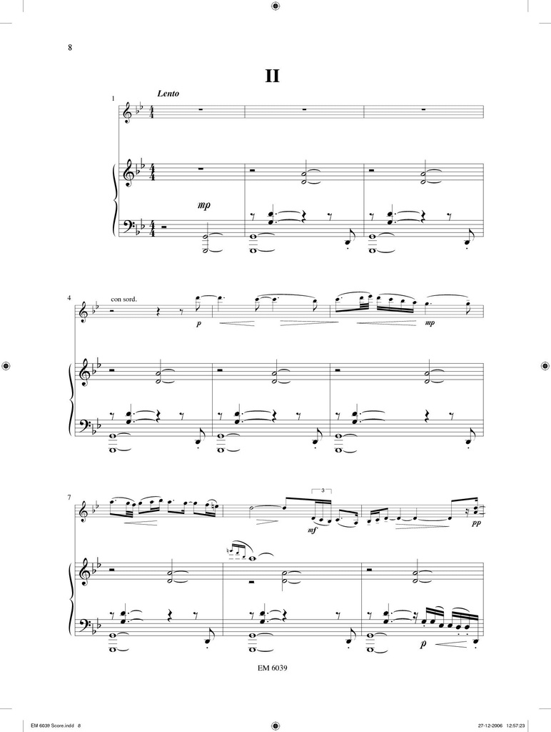 Sonatina no.1 for violin and piano
