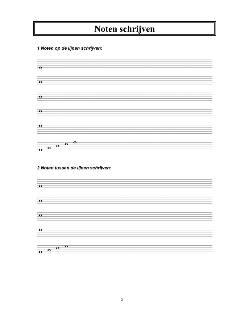 Algemene Muzikale Gehoorvorming voor AMV - L1 (Leraar)