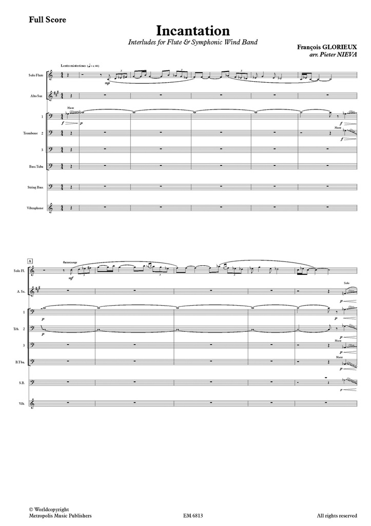 Interludes (Score & parts)