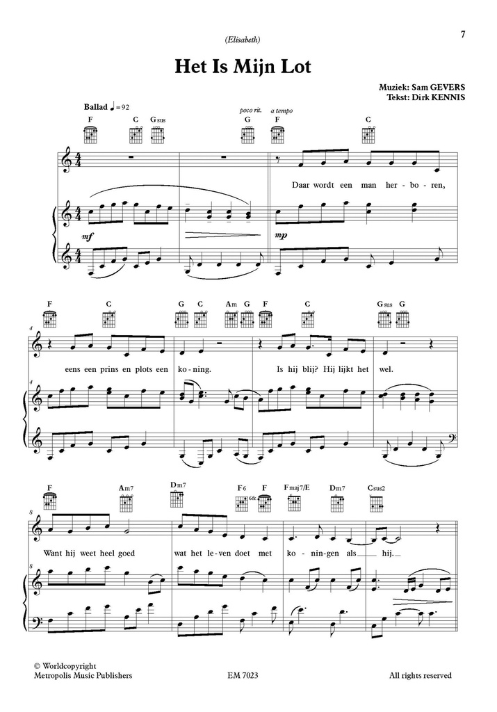 Albert I - Songbook
