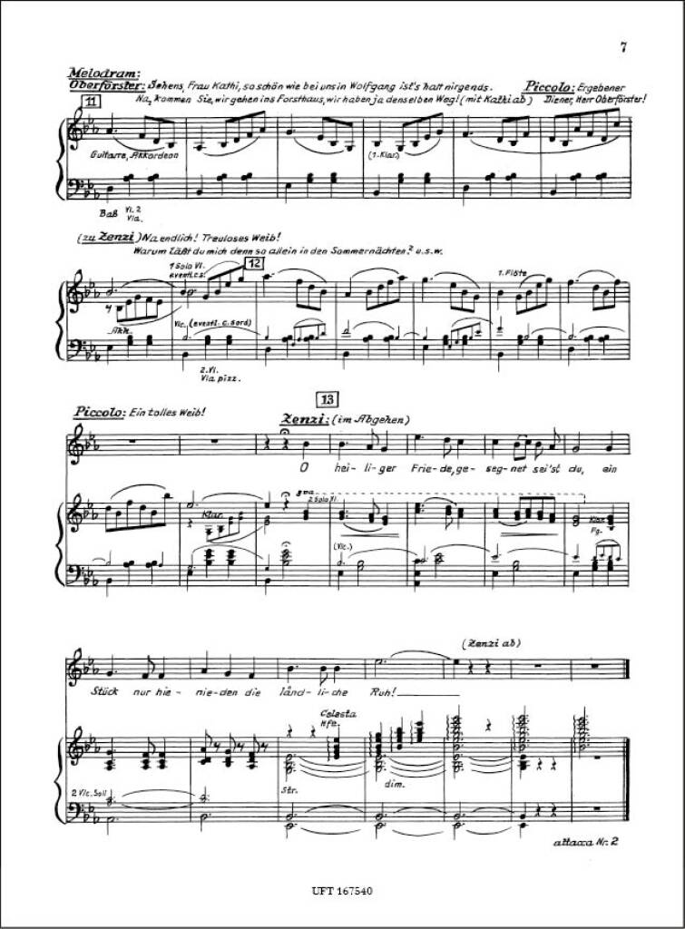 Im Weissen Rössl (Vocal score)