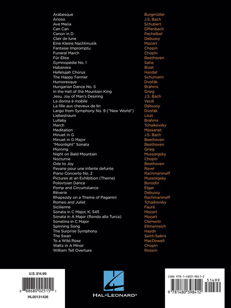 First 50 Classical Pieces