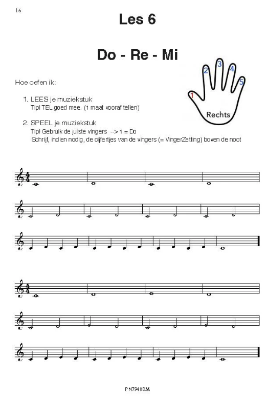 Pianolessen - Boek 1