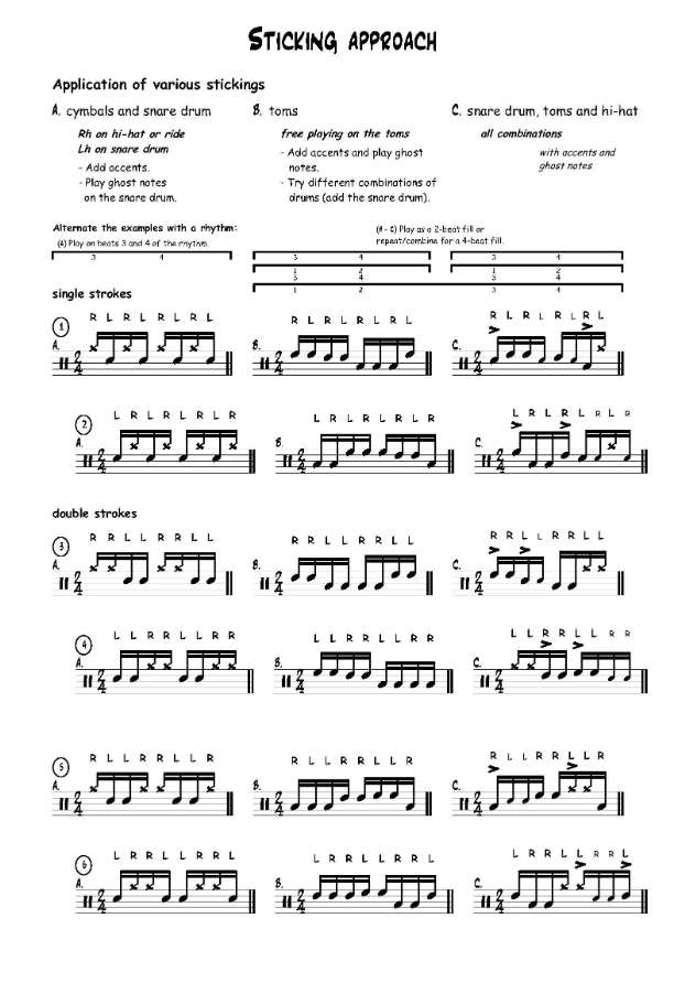 Linear Drumming - Vol.5 (A Complete Method for the Drumset)