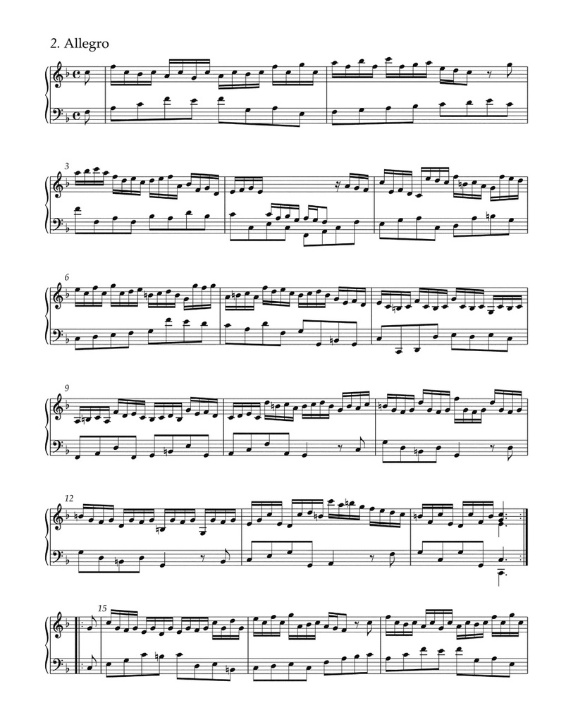 Klavierwerke HWV 426-433