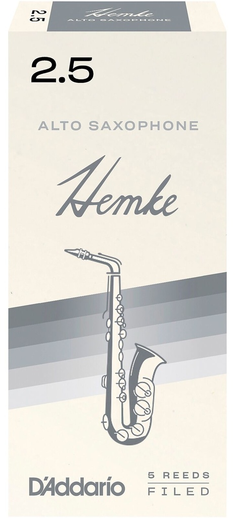 Rieten 2,5 Hemke Altsaxofoon (5-Pack)