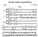 Petite Messe Solenelle (Performing score)