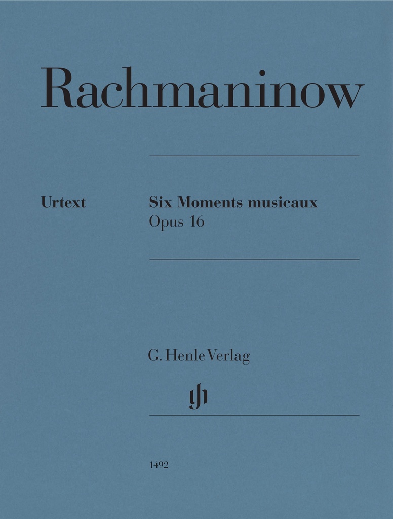 6 Moments Musicaux, Op.16