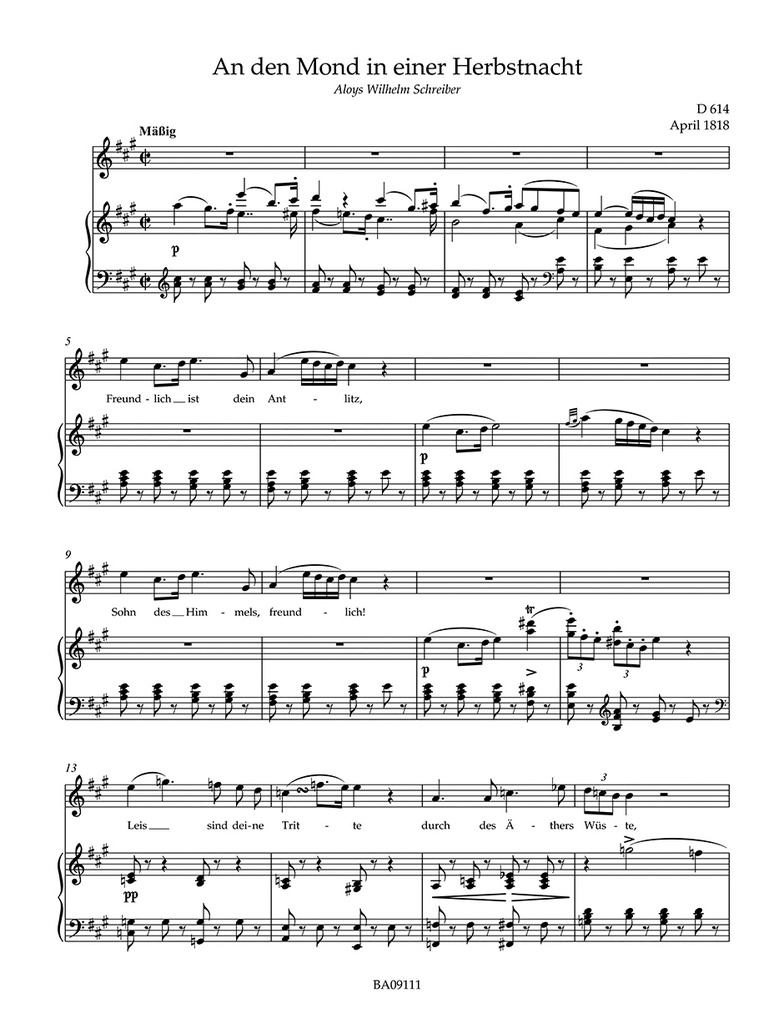 Lieder - Vol.11 (High voice)