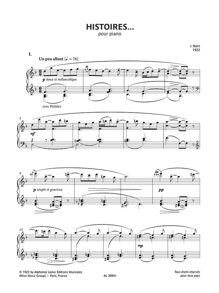 Histoires... pour piano